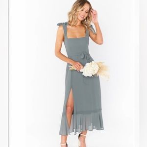 Show Me Your MuMu Claire Midi dress